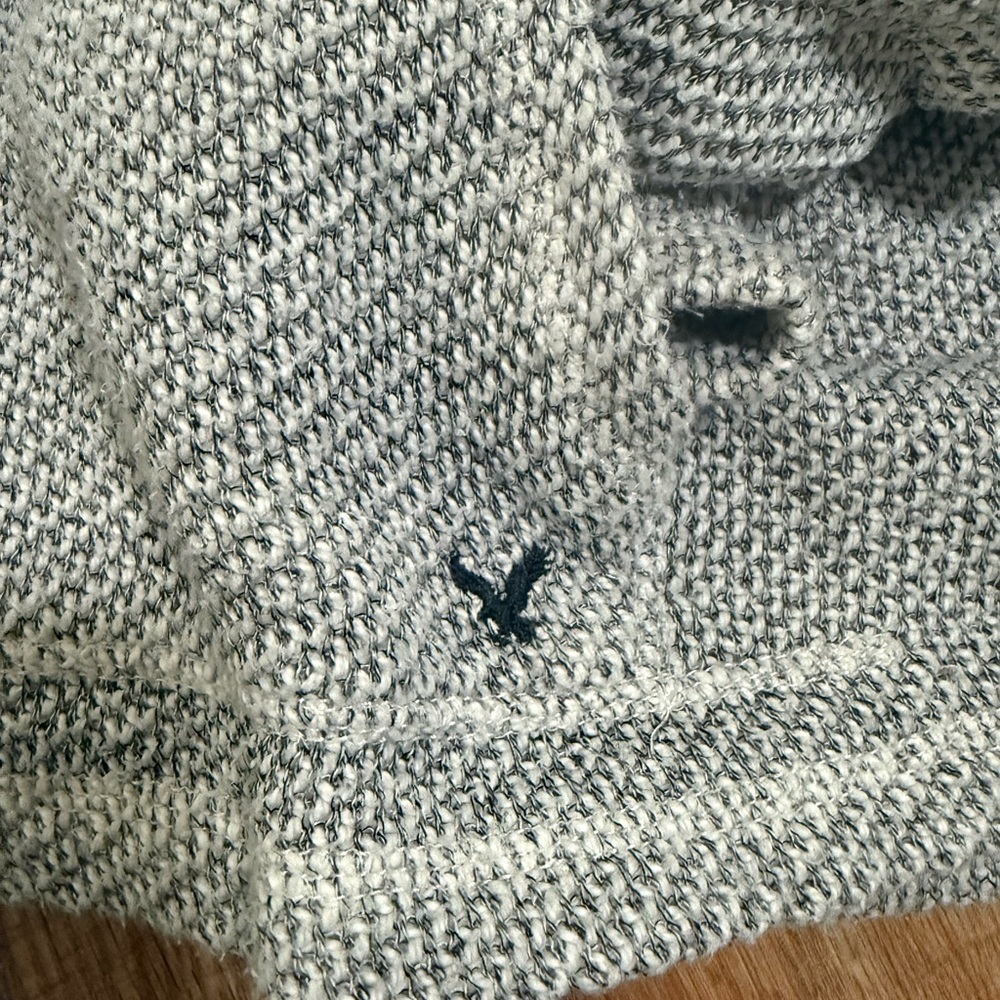 American Eagle Outfitters Black and White Cardigan